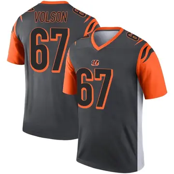 White Women's Cordell Volson Cincinnati Bengals Limited Color Rush Vapor  Untouchable Jersey