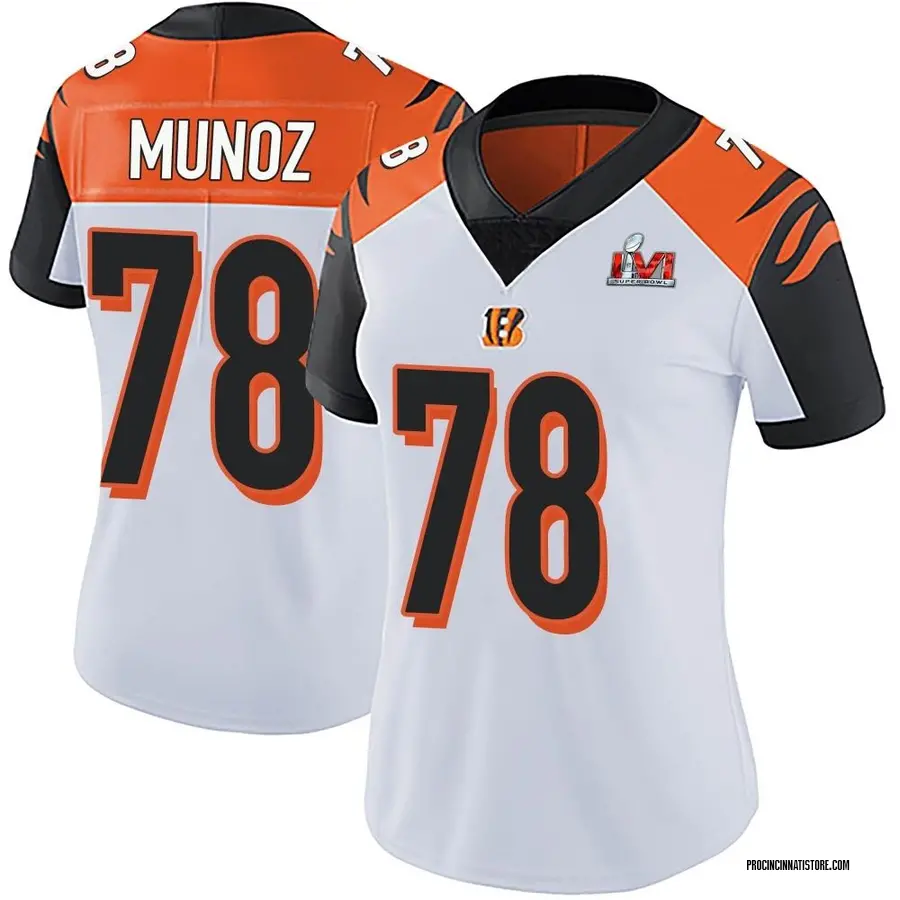 Mitchell & Ness Men's Cincinnati Bengals Anthony Munoz #78 1989 Black  Throwback Jersey