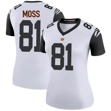 Black Women's Thaddeus Moss Cincinnati Bengals Limited Team Color Vapor  Untouchable Super Bowl LVI Bound Jersey